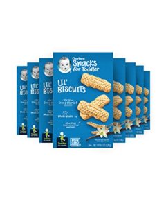 gerber graduates lil’ biscuits, 4.44 ounce (pack of 8)