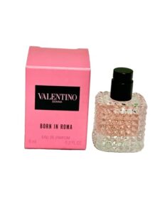 valentino donna born in roma mini eau de parfum women splash perfume 6 ml / 0.2 fl oz travel size