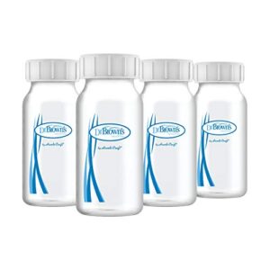 dr. brown’s breastmilk storage and collection bottles – 4 oz (pack of 4)