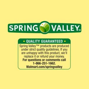 Spring - Valley Cod Liver Oil Plus Vitamins A & D3 - 100 Softgels Pack of 2