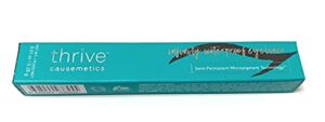 thrive causemetics – infinity waterproof eyeliner shade: ella (brown matte)