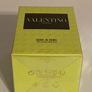 Valentino Donna Yellow Dream Born in Roma Eau De Parfum Spray For Women, 3.4 Ounce (New Launch 2021) (x-w2b-P770886845)