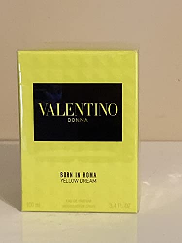 Valentino Donna Yellow Dream Born in Roma Eau De Parfum Spray For Women, 3.4 Ounce (New Launch 2021) (x-w2b-P770886845)