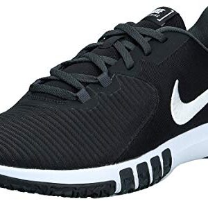 Nike Men's Flex Control TR4 Cross Trainer, Black/White-Dark Smoke Grey-Smoke Grey, 12 Regular US