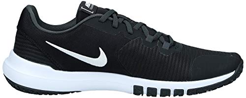 Nike Men's Flex Control TR4 Cross Trainer, Black/White-Dark Smoke Grey-Smoke Grey, 12 Regular US