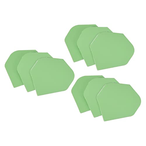 PATIKIL Dart Flights, 9 Pack PET Standard Darts Accessories Replacement Parts for Soft Tip Steel Tip, Green