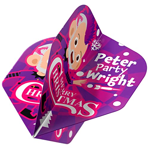 RED DRAGON Limited Edition Christmas 2022 Multi Pack Player Dart Flights - 3 Sets per Pack (9 Flights in Total)