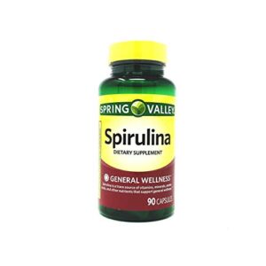 spring valley spirulina 90 capsules