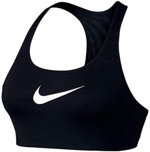 nike women’s victory shape dri-fit high support sports bra aj5219 (black white, medium)