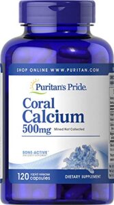 puritan’s pride coral calcium complex