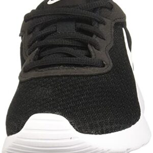 Nike Women's WMNS Tanjun Running Shoes, Black/White, 8