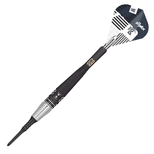 Target Darts Phil Taylor Power 9-Five Gen 9 20G 95% Tungsten Soft Tip Darts Set, Black and Silver (9FIVEGEN9SOFT)