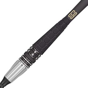 Target Darts Phil Taylor Power 9-Five Gen 9 20G 95% Tungsten Soft Tip Darts Set, Black and Silver (9FIVEGEN9SOFT)