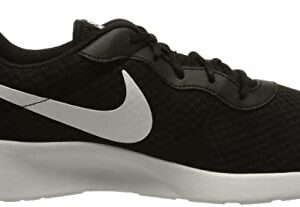 Nike Mens Tanjun Black/White-Barely Volt-Black 6.5