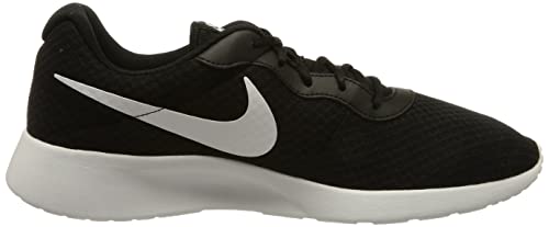 Nike Mens Tanjun Black/White-Barely Volt-Black 6.5