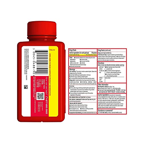 Tylenol Extra Strength Rapid Release Gels 500 mg - 290 ct.