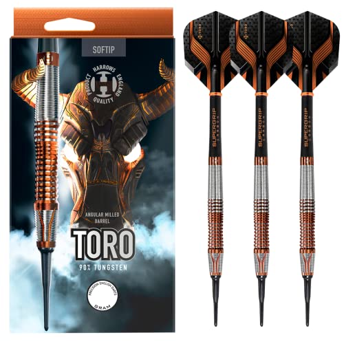 Harrows Toro 90% Tungsten Soft Tip Darts (20)