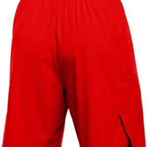 Nike Mens Flex Woven Shorts 2.0 No Pockets (Scarlet, Large)