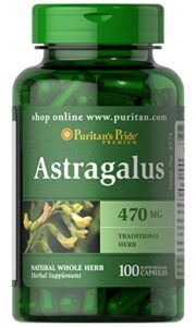 puritan’s pride astragalus 470 mg-100 capsules
