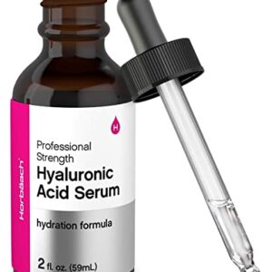 Hyaluronic Acid Serum For Face | 2 oz | Paraben & SLS Free Moisturizer | by Horbaach