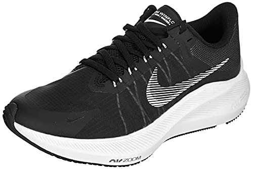 Nike Women's Winflo 8 Running Shoes, Black, 9