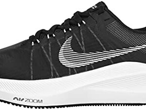 Nike Women's Winflo 8 Running Shoes, Black, 9