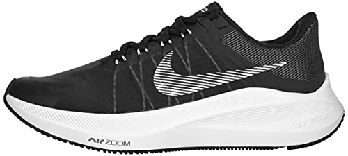 Nike Women's Winflo 8 Running Shoes, Black, 9