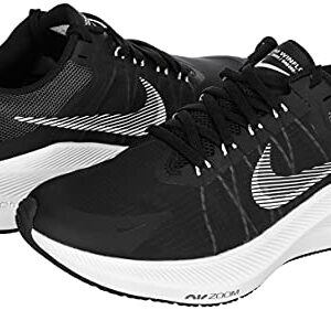 Nike Women's Winflo 8 Running Shoes, Black, 9