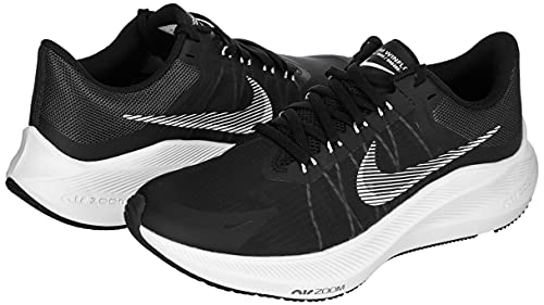 Nike Women's Winflo 8 Running Shoes, Black, 9