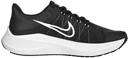 Nike Women's Winflo 8 Running Shoes, Black, 9