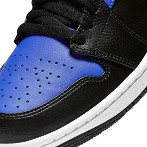 Nike Men's Air 1 Mid Shoes, Black/Hyper Royal-white, 9