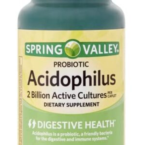 Spring Valley Probiotic Acidophilus 100ct Digestive Health