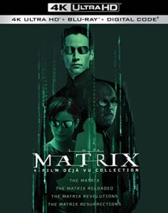 matrix, the 4-film déjà vu collection (4k uhd + bd + digital)