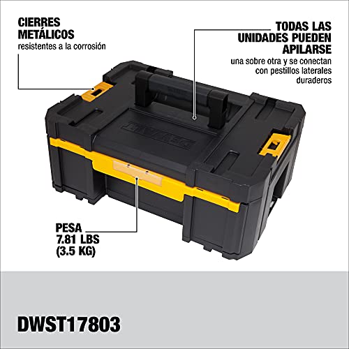 DEWALT Tool Organizer, TSTAK III, Single Deep Drawer (DWST17803) , Black