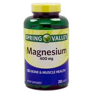 only 1 in pack spring valley magnesium 400 mg, 250 tablets