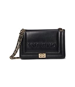 valentino bags by mario valentino alice embossed black one size