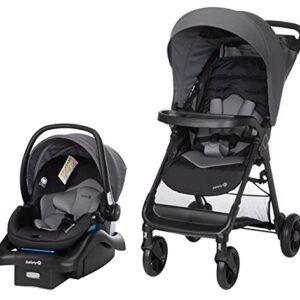 Safety 1st Smooth Ride Travel System with OnBoard 35 LT Infant Car Seat, Monument