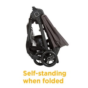 Safety 1st Smooth Ride Travel System with OnBoard 35 LT Infant Car Seat, Monument