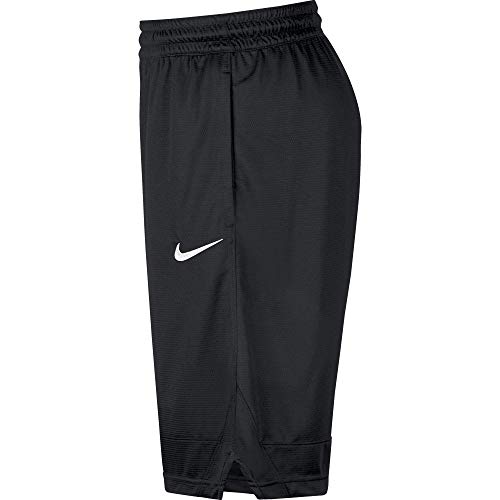 Nike Dri-FIT Icon, Men's basketball , Athletic shorts with side pockets, Black/Black/White, M