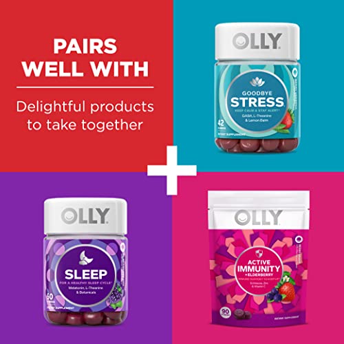 OLLY Multi + Probiotic Adult Multivitamin Gummy, 35 Day Supply (70 Gummies), Tropical Twist, 1 Billion CFUs, Digestive and Immune Support Chewable Supplement