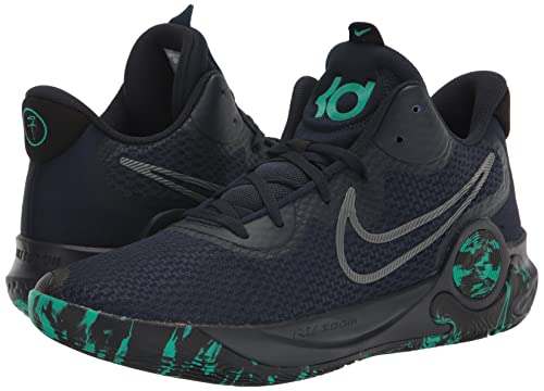 Nike Men's KD Trey 5 IX Basketball Sneakers, Obsidian/Cool Grey-Black, 9.5 M US