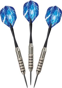 viper by gld products unisex adult 25 grams darts, black, grams us