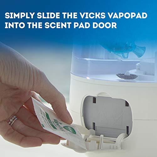 Vicks VapoPads, 6 Count - Soothing Menthol Vapor Pads for Vicks Humidifiers, Vaporizers, Waterless Vaporizers, and Plug-Ins, VSP-19