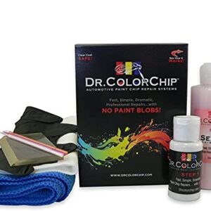 Dr. ColorChip Squirt-n-Squeegee Automobile Touch-Up Paint Kit, Compatible with the 2020 Nissan Kicks, Dark Brown Metallic (CAQ)