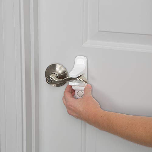 Safety 1st Outsmart Lever Handle Lock 2 Pack, One Size, White