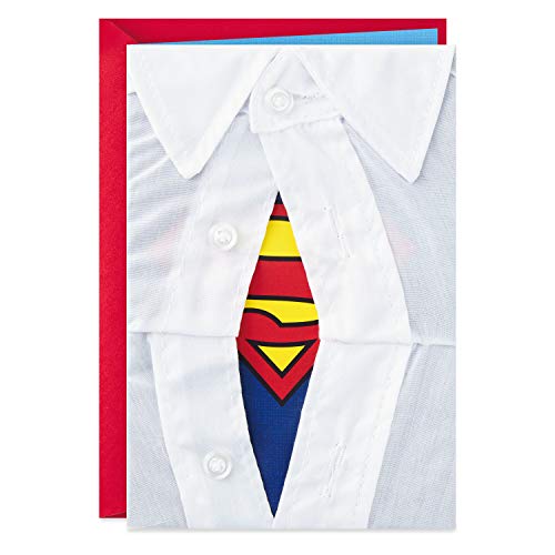 Hallmark Signature Birthday Card for Him (Superman Silhouette)