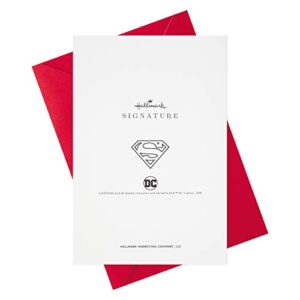 Hallmark Signature Birthday Card for Him (Superman Silhouette)