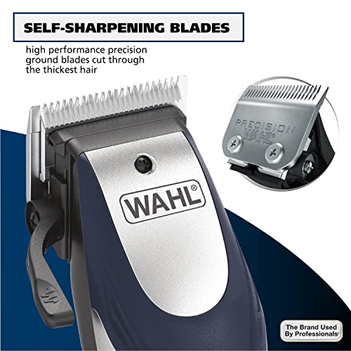 Wahl Lithium Ion Pro Rechargeable Cord/Cordless Hair Clipper Kit for Men, Woman, & Children with Smart Charge Technology for Convenient at Home Haircutting - Model 79470