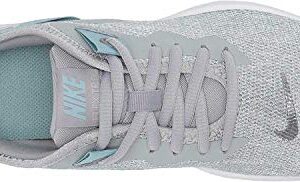 Nike Women's Flex Trainer 9 Cross, Wolf Grey/Pure Platinum-Ocean Cube-White, 7.5 Regular US