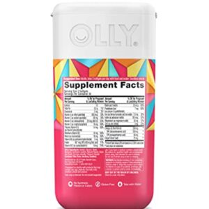 OLLY Ultra Strength Prenatal Multivitamin Softgels, Supports Healthy Growth, Brain Development, Iron, Folic Acid, DHA, Vitamins C, E, 30 Day Supply-60 Count (Packaging May Vary)